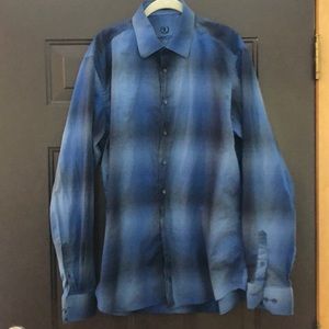 Bugatchi Button Down Men’s Shirt Size Large Tall